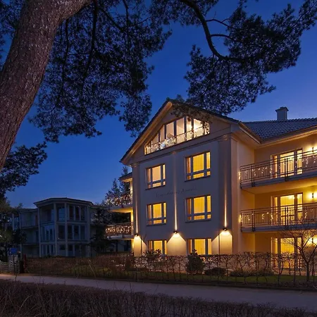 Strandhaus Aurell, Whg10 Seitl Meerblick * Ostseebad Heringsdorf